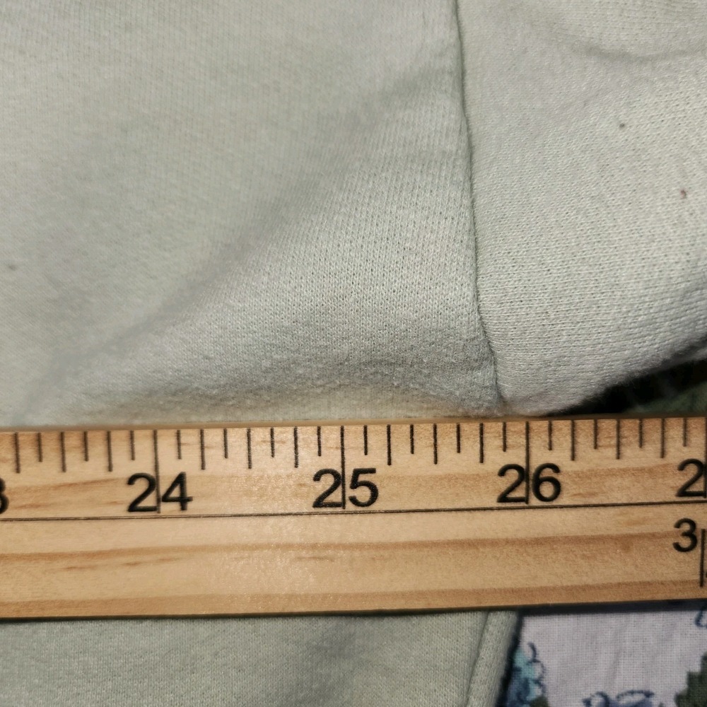 SOLD Thanks Women's Sweatshirt Sz XL Green Butterflies - Picture 10 of 10
